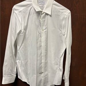 Calvin Klein Men's Crisp White Dress Shirt